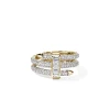 Women John Hardy Rings>Artisan Series Spear Ring, Triple Tier