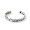 John Hardy Bracelets>Hammered Cuff, Sterling Silver, Slim