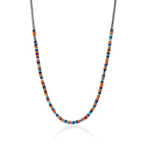 John Hardy Necklaces>Heishi Chain Necklace, Silver