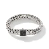 Women John Hardy Bracelets>Icon Bracelet, Sterling Silver, Pavé, 10.5MM