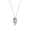 Women John Hardy Necklaces | Necklaces>Naga Pendant Necklace, Silver, Diamonds
