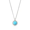 John Hardy Necklaces>Tag Necklace, Silver, Diamonds