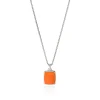 John Hardy Necklaces>Tag Necklace, Sterling Silver