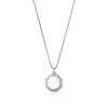 John Hardy Necklaces>Tag Necklace, Sterling Silver