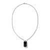 John Hardy Necklaces>Tag Pendant Necklace, Sterling Silver